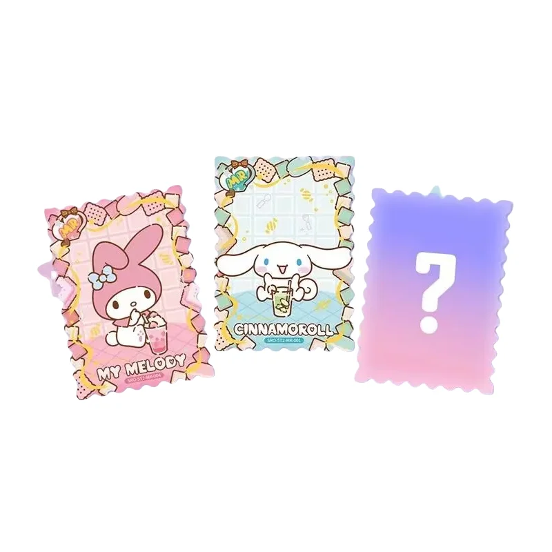 KABAO Produces Genuine Sanrio Family Polaroid Card Heartbeat Wink Card Melody Hello Kitty Kuromi Cinnamoroll Birthday Gifts
