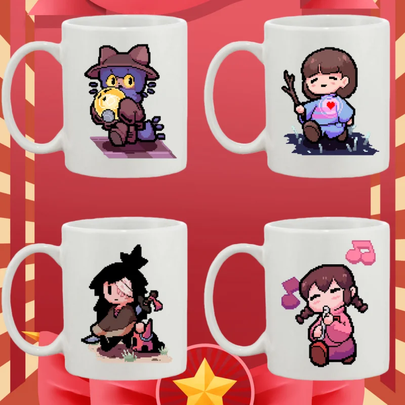 

Ceramic Mug for Omori Basil Hero Mari Nordic Minimalist White Ceramic Cup Couple's Water Cup Mug Coffee Cup Hotel Cup Gift