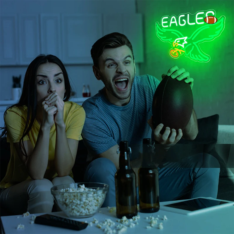 벽 장식용 네온사인, 남성용 네온 조명, 남자방, 클럽, 게임룸, 생일 파티 선물, 팬, 십대용