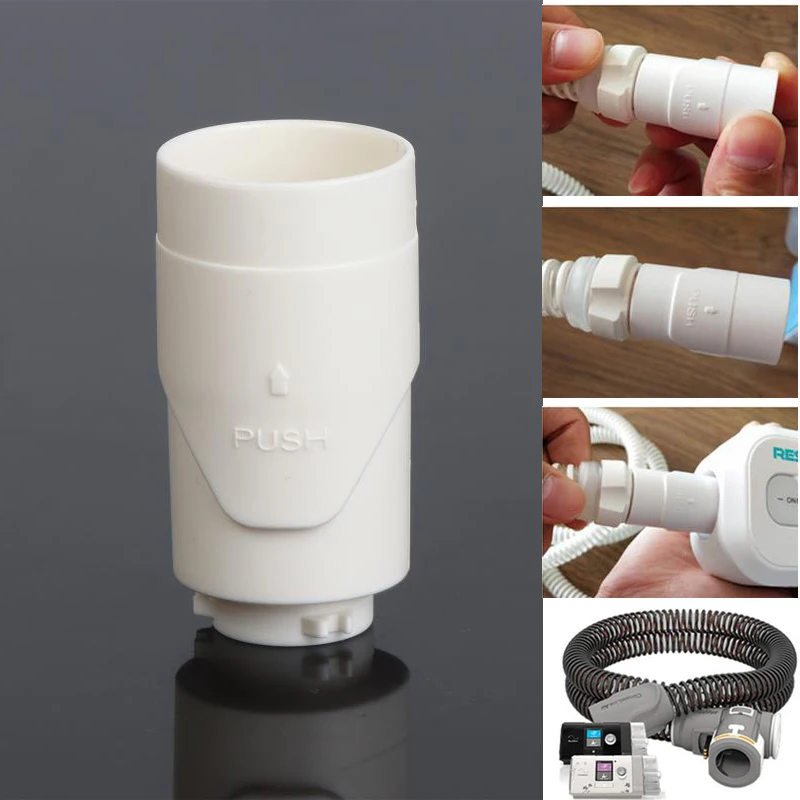 

1/2Pcs CPAP Hose Connector Replacement ResMed Airmini Hose Adapter For Airmini Tubing Travel Adapter Connect Accessories