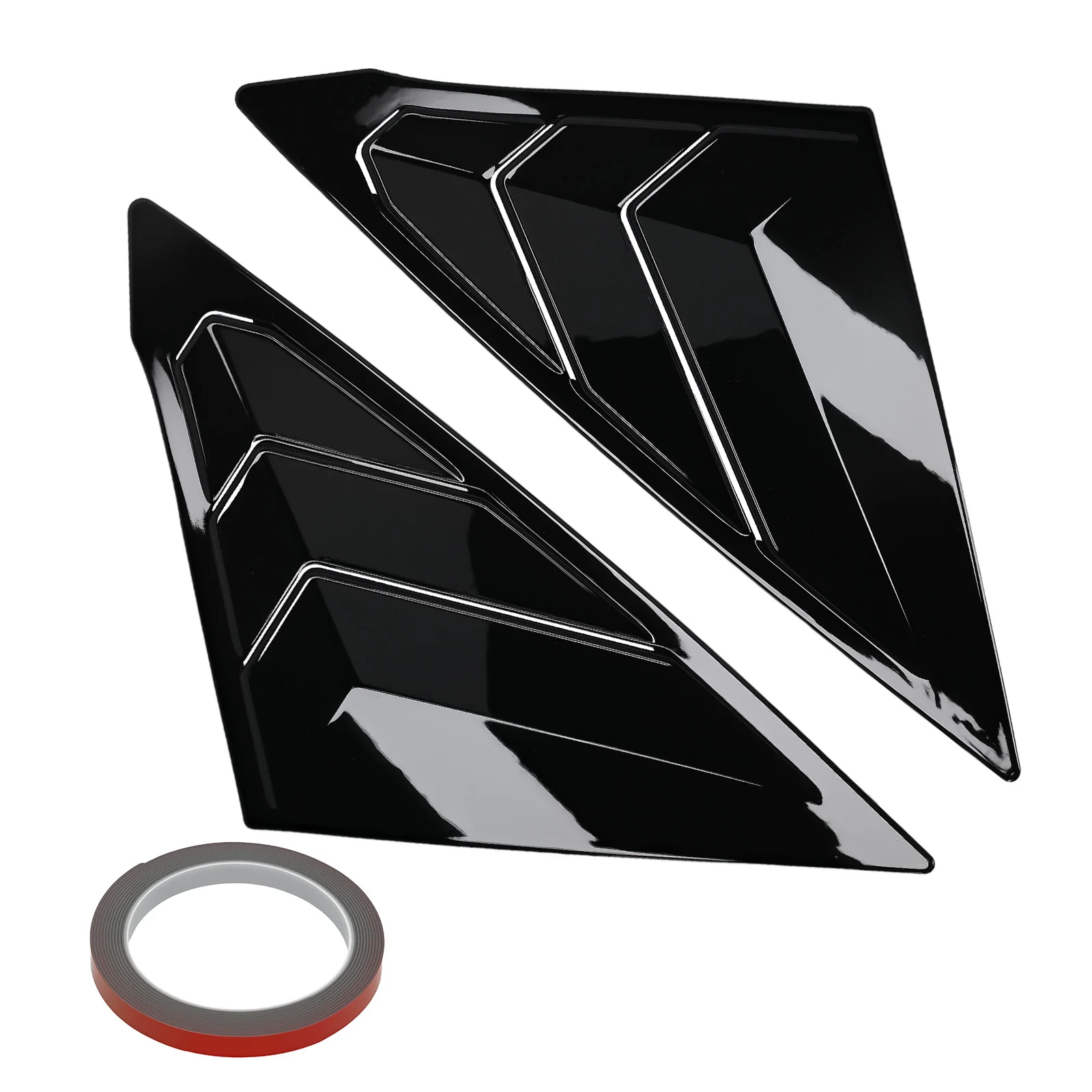 

Rear Side Window Louver Vent Shade for Honda Civic Sedan 2022-2025 Painted