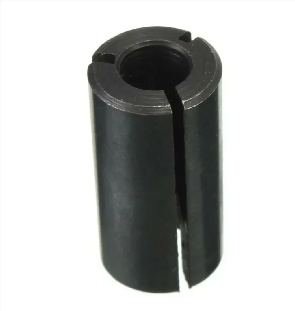 4pcs Router Bit Adapter Collet Milling Cutter Conversion Chuck Reducing Sleeve Carbon Steel Adapter 12.7mm To 6/6.35/8/10