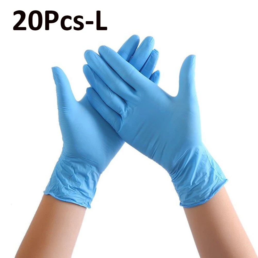 Non toxic, Sterile and Healthy, Pure Nitrile Gloves for Household Use, Acid and Alkali Resistance, Oil Resistance