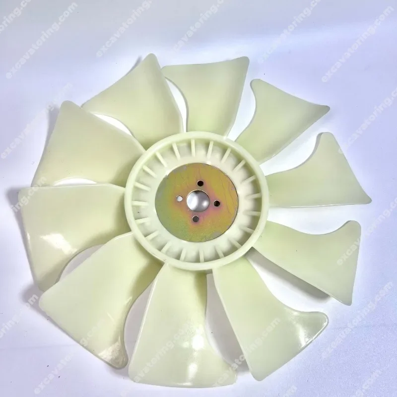 for 3D84 engine impeller 10 axis fan Komatsu PC25-7/25-8/30-7/30-8/27MR-1/30MR-1/35MR-1/30UU-3/38UU-1-2-3 radiator fan KS