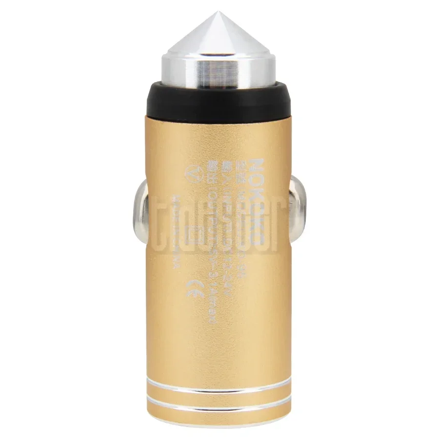 100pcs Dual USB Car Charger 3.1A Auto Charge Power Adapter Fast Charging for iPhone Samsung Mobile Phone Tablet GPS