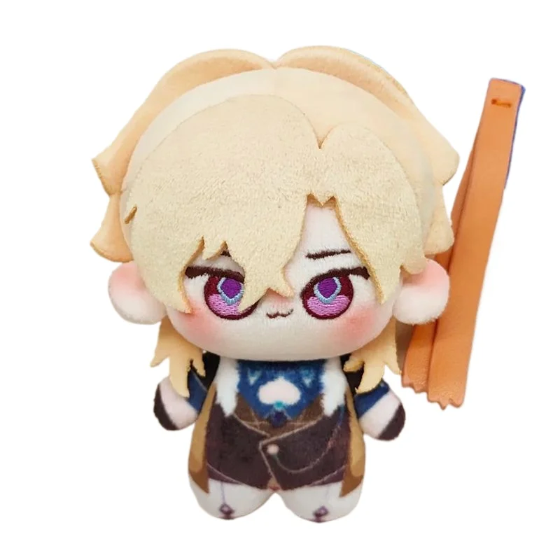 10cm Anime Gra Honkai: Star Rail Aventurine Kawaii Cosplay Bawełniana Lalka NuNu Body Cartoon Mini Miękkie Pluszaki Figurki Zabawki Prezenty
