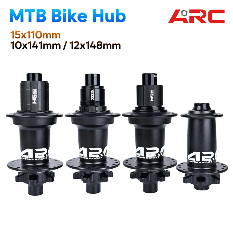 

ARC MT088 Aluminum Alloy Sealed Bearing MTB Bicycle Wheel Hub 32 Hole Boost Mountain Bike Hub Sets HG/XD/MS