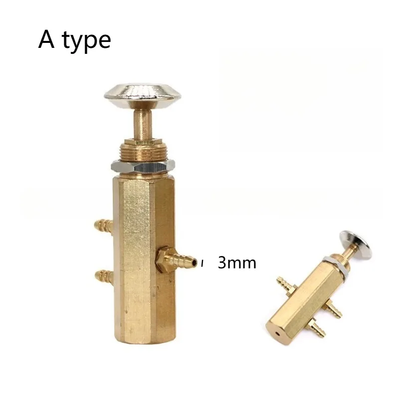 5PCS Push And Pull Type Water Source Control Dental Chair Metal Spare Parts Dental Unit Accessories Customized Water Switch
