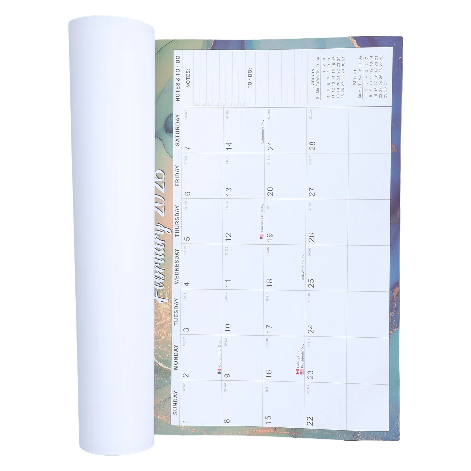 

18 Month Giant Wall Calendar 2025-2026 Full Year Monthly Planner with Ample Writing Space for Home Office Classroom Time
