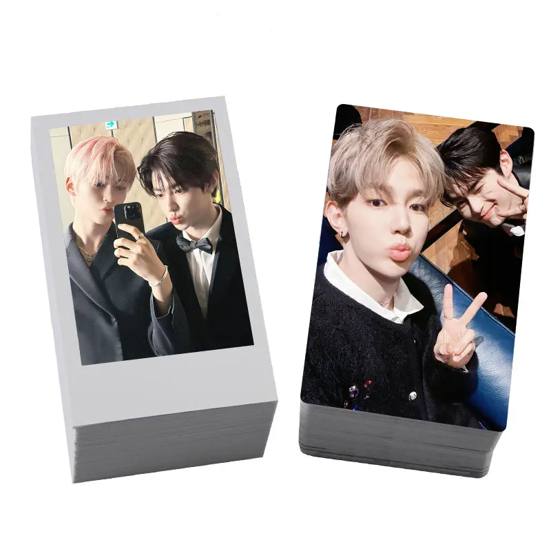 

Han-bin Sung Zhang Hao Couple Photo Mini Card Wallet Lomo Card Fans Collection Gift