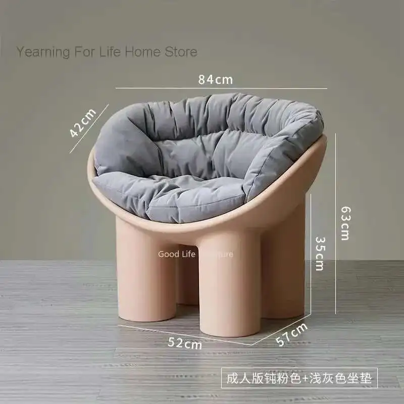 

Elephant Leg Chair Nordic Designer Furniture Casual Lazy Single Sofa Chair Instagram Chair Outdoor Chair