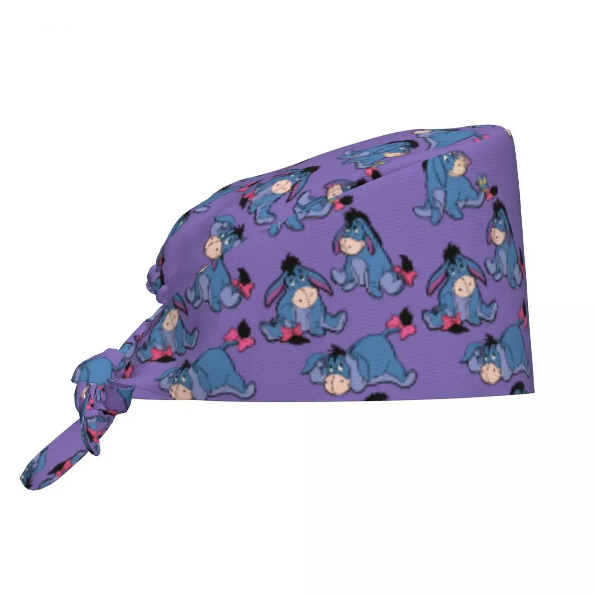 

Eeyore Collage Winnie The Pooh Scrubs Hats Fashion Operator Nursing Surgical Caps Spa Pet Shop Vet Dental Nurse Work Hats Cap