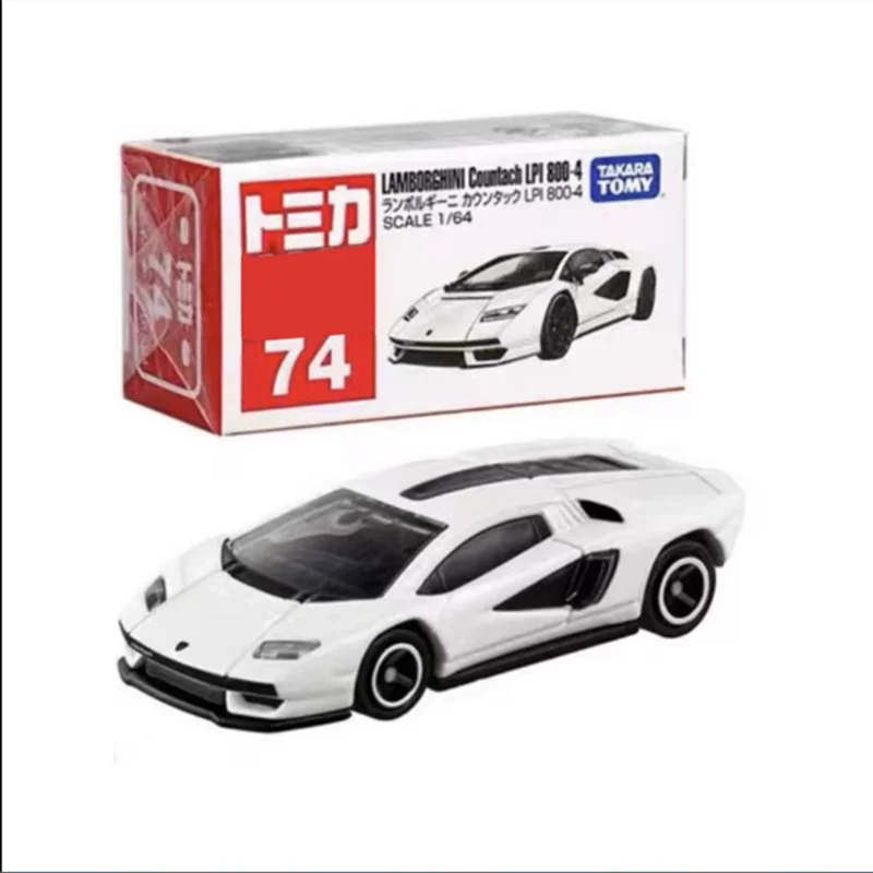 Takara Tomy Tomica No.74 Lamborghini Countach LPI800-4 Vehicle Diecast Metal Model Collection Toys 188131