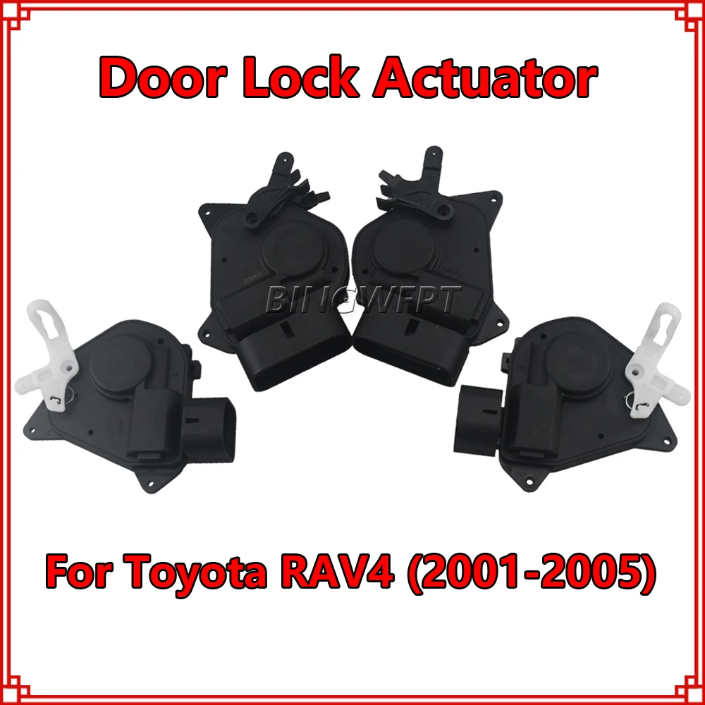 

BINGWFPT High Quality Car Door Lock Actuator 6912042080 / 6911042120 / 69120-42080 / 69110-42120 For Toyota RAV4 (2001-2005)