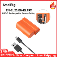 SmallRig EN-EL15c EN-EL25 LP-E6NH USB-C Rechargeable Camera Battery For Nikon Z30 Z50 Z6III Z7II Z8 D850,4968AC/4967AC/4966AC