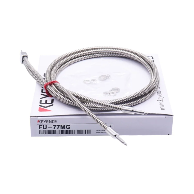 New original KEYENCE FU-77MG M4 threaded stainless steel optical fiber sensor