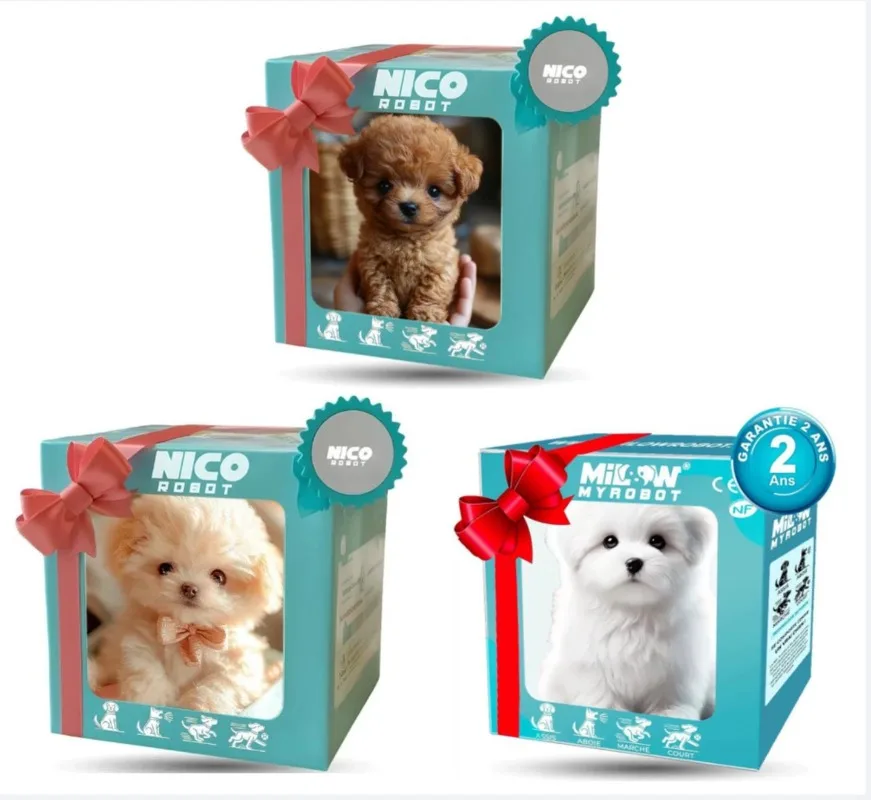 Interactieve knuffelhond - Lopend blaffend slim huisdier met stemsensor, kerstverjaardagscadeau voor kinderen vanaf 3 jaar