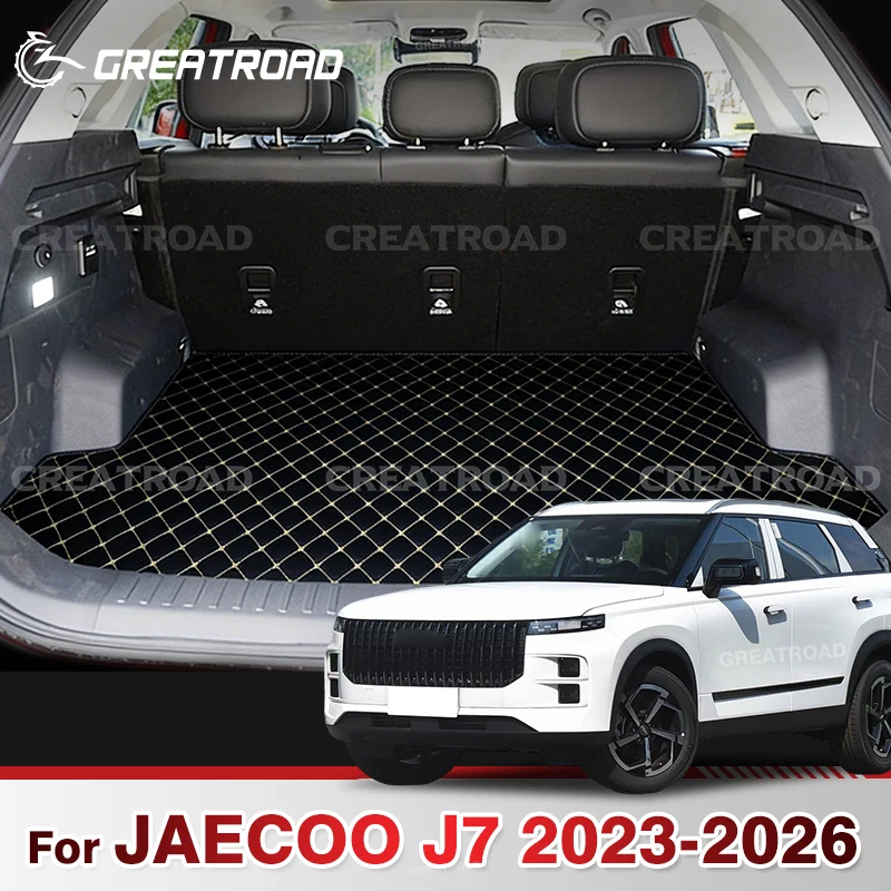 

Car Trunk Mat For JAECOO J7 2023 2024 2025 2026 Cargo Liner Carpet Cover boot pad Interior Accessories Auto part