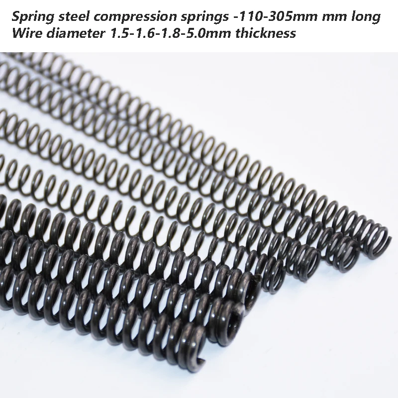 

Extra Long Compression Spring Spring Steel BIack Y-shaped Pressure Springs Wire Diameter 1.5 Length 110-150mm Can Be Customized