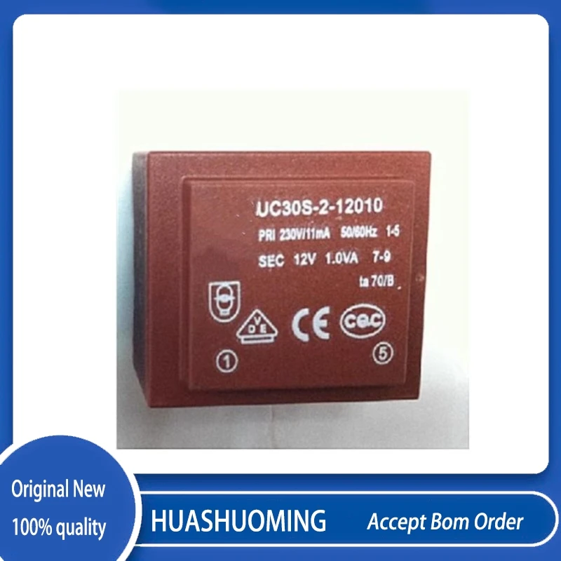 2PCS/LOT UC30S-2-12010  EI30/5 1.0VA 230V to 12V   V23234-A0004-X051 