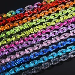 FishSheep Colored Transparent Acrylic Sunglasses Chains for Women Anti Loss Lanyard Glasses Eyewears Cord Straps Accessories