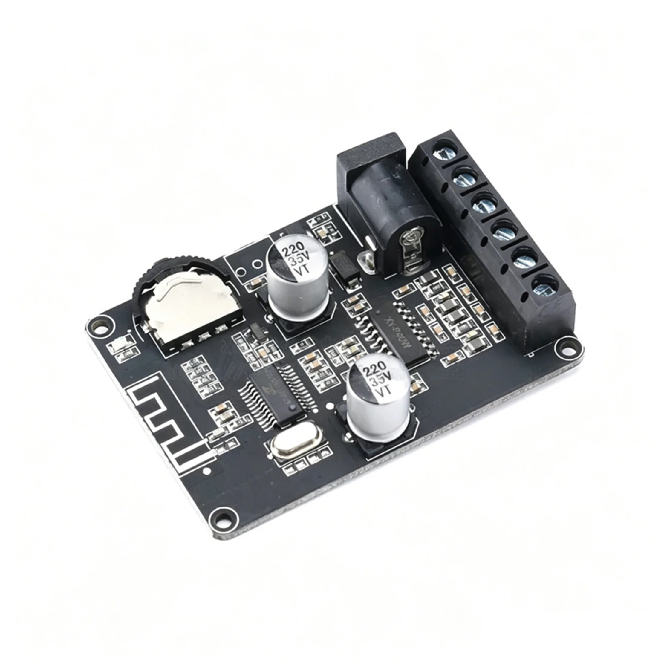 1pcs 30W/40W Stereo Bluetooth 5.0 Amplifier Board – 12V/24V High-Power Digital Amplifier Module for Speakers