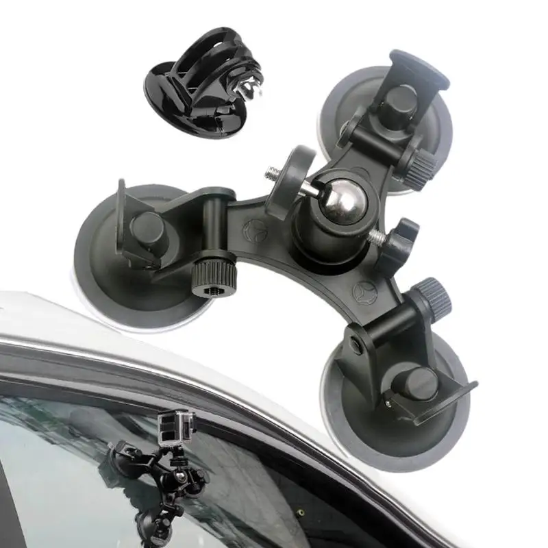 Action Camera Holder Suction For 12 11 10 9 8 7 6 Accessories Car Mount Windshield Suction Cup Dash Camera Holder Stand Bracket