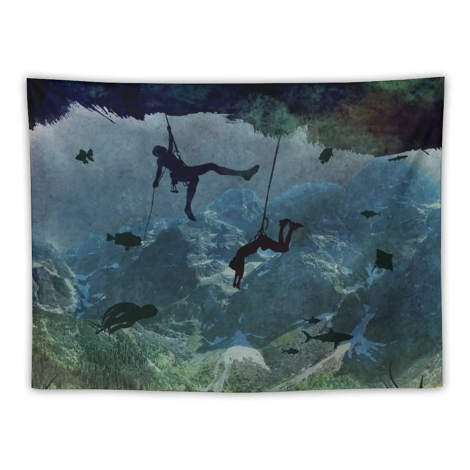 Climb #climb sport art Tapestry Aesthetics For Room Wall Decor Hanging Decorations For Room Tapestry