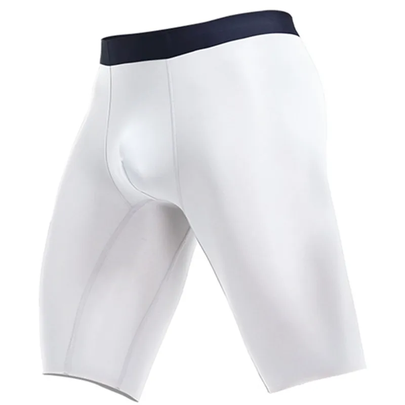 Herren Unterwäsche Boxer Shorts Homme schlanke dünne Eis Seide Höschen Mann atmungsaktive Tasche mittlere lange Bein Unterhose Cueca Calzoncillos