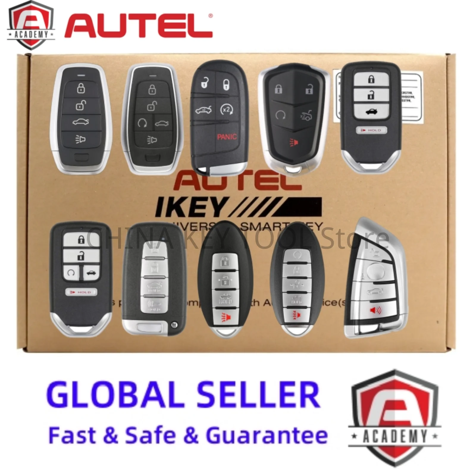 10 مجموعات Autel الأكثر مبيعًا مفاتيح ذكية IKEYAT004CL AT005BL CL005AL GM005AL HD004AL HY004AL NS004AL NS005AL BW004AL