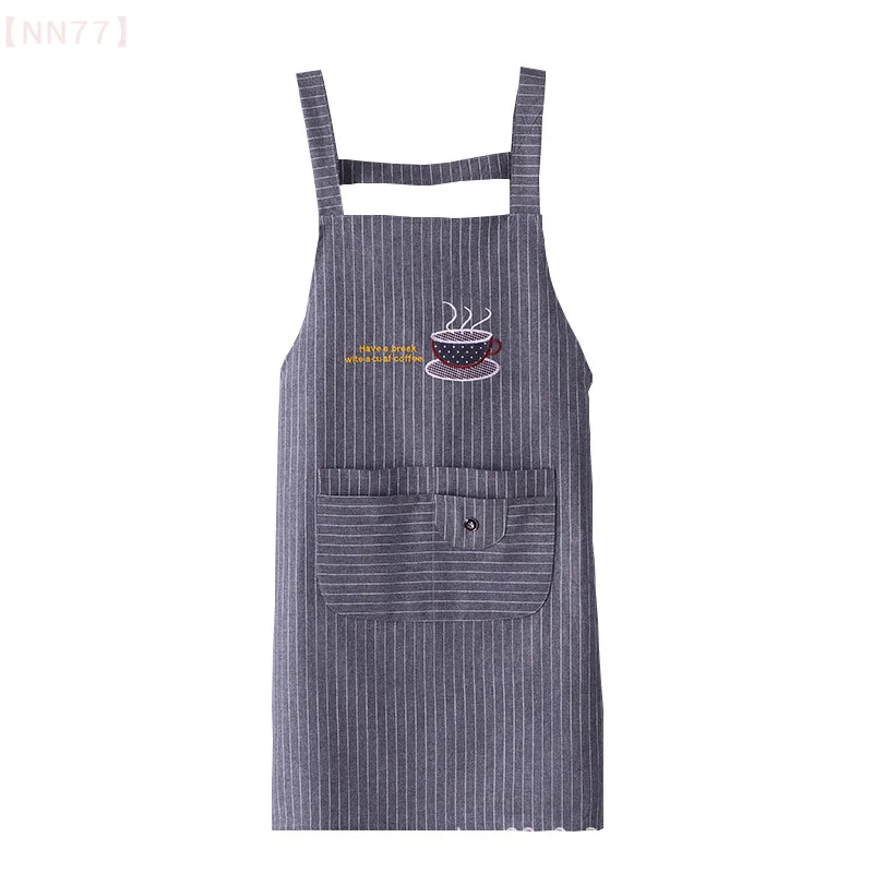 Waterproof And Oil-proof Apron For Kitchen Household Kitchen Bib Kitchen Accessories