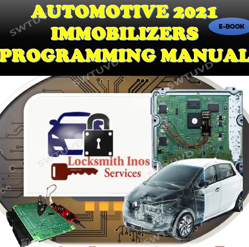 

AUTOMOTIVE IMMOBILIZER PROGRAMMING MANUAL for All Brands Each Programming Process Contains A Detailed Step-by-step Description.