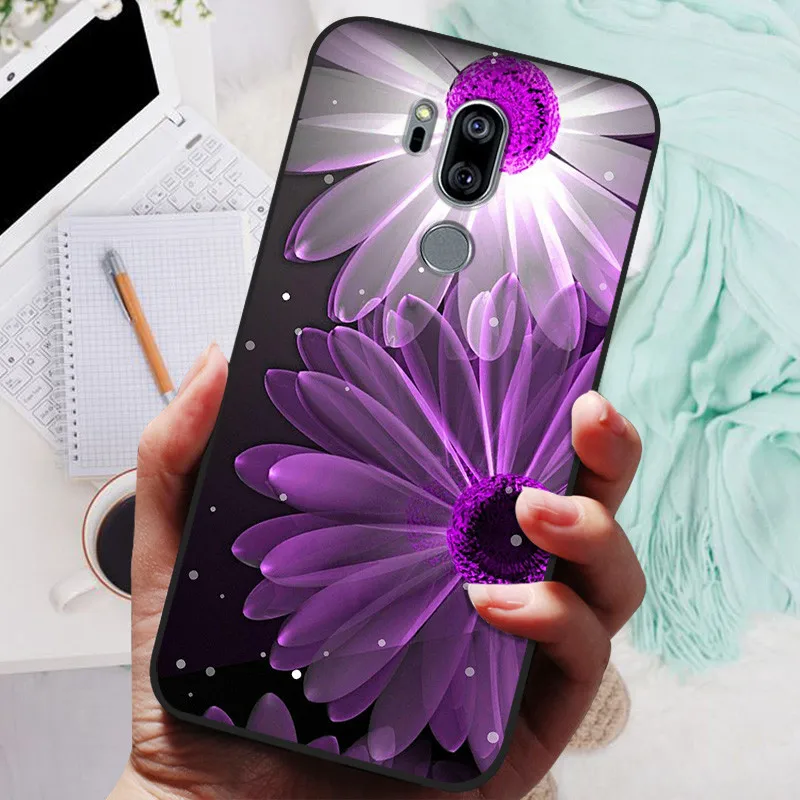 حافظة لهاتف LG G7 ThinQ فاخرة من البولي يوريثان الناعم من السيليكون غطاء خلفي للهاتف لهاتف LG G7 + G7 Plus G7 ThinQ G710 مقاوم للصدمات Fundas G7ThinQ LGG7 #4