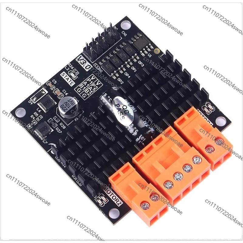 Driver Board  for PWM  Controller DC5.6-33VH Bridge 300W12A Dual DC Brush Motor