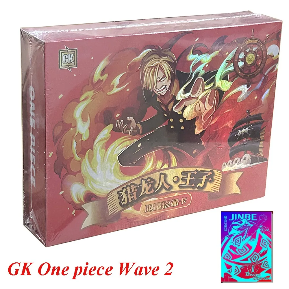 Bargain Price Gk One Piece Wave 2 Collection Card Dragon Hunter Prince\'s Treasure Anime Nami Zoro Luffy ZCR Diamond Game Cards