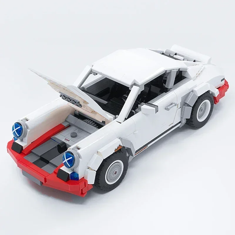 Bloques de construcción Moc, modelo de supercoche personalizado, bloques técnicos RSR, montaje DIY, juguetes de construcción para niños, regalo de vacaciones