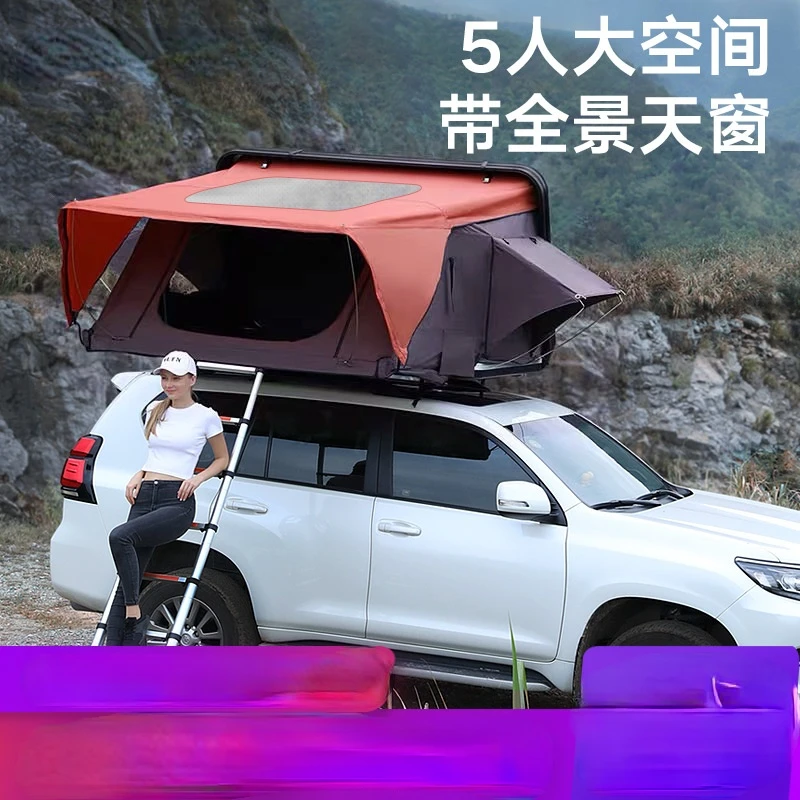 Car Tent Self-Driving Travel Cross-Country Limo SUV Car Double Hard Shell Imported Automatic Roof Tent