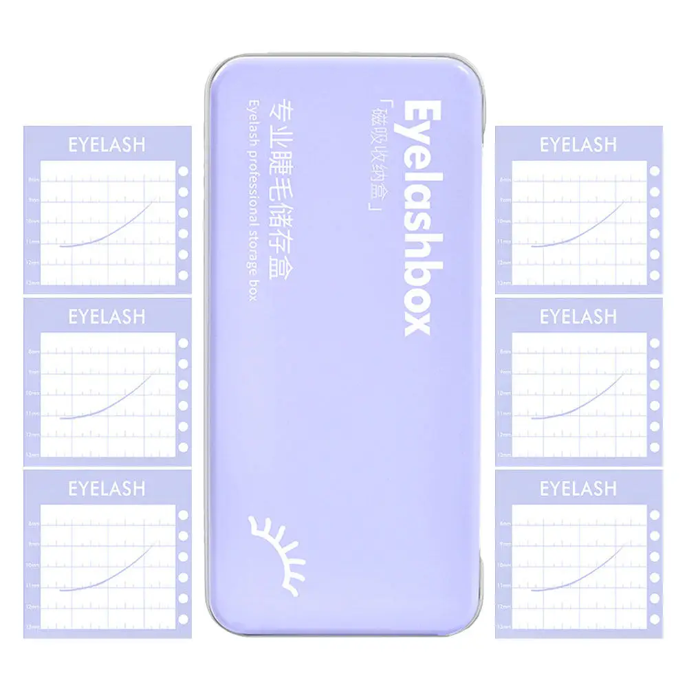 

Набор из 1-го комплекта многофункциональных органайзеров для хранения накладных ресниц, многоразовый контейнер для искусственных ресниц, компактный футляр для макияжа