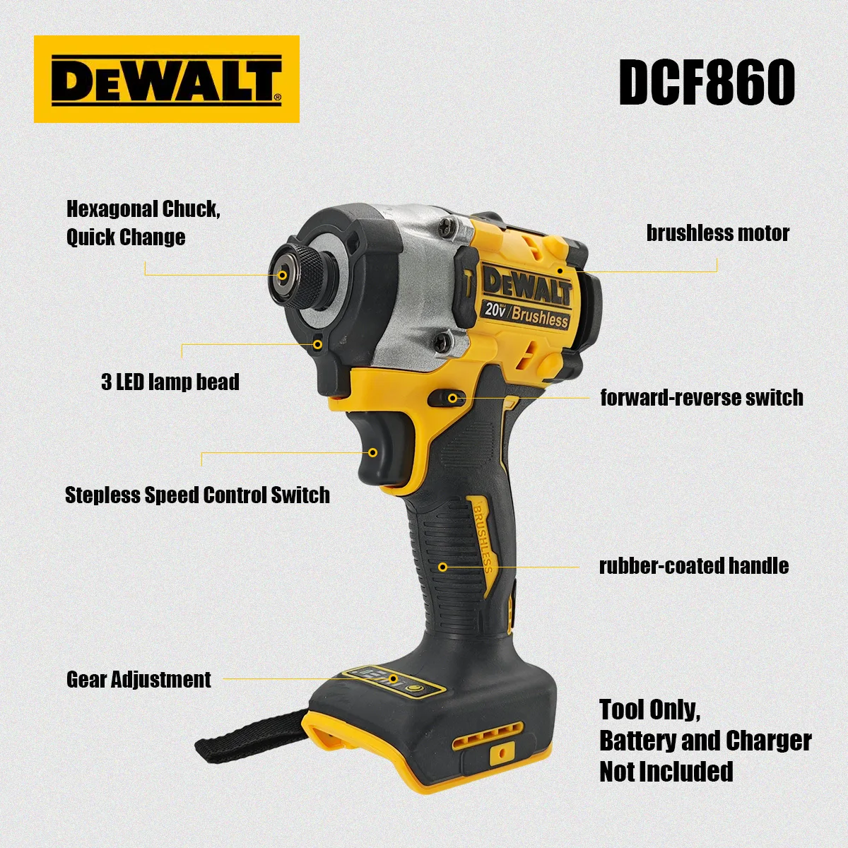 Dewalt DCF860 Brush…