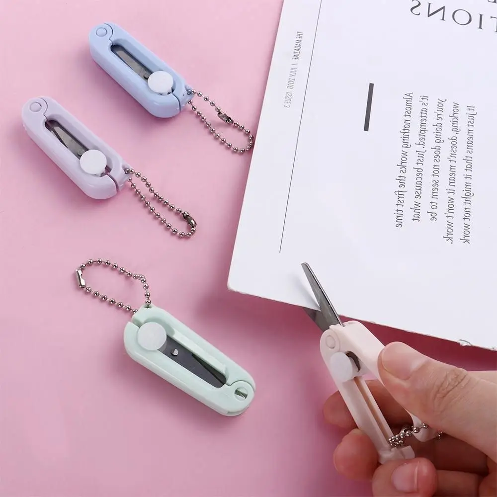 Tool Office Supplies Folding Design Cutting Tools Hand Scissors Scissors Adjustable Folding Scissors Stainless Steel Scissors