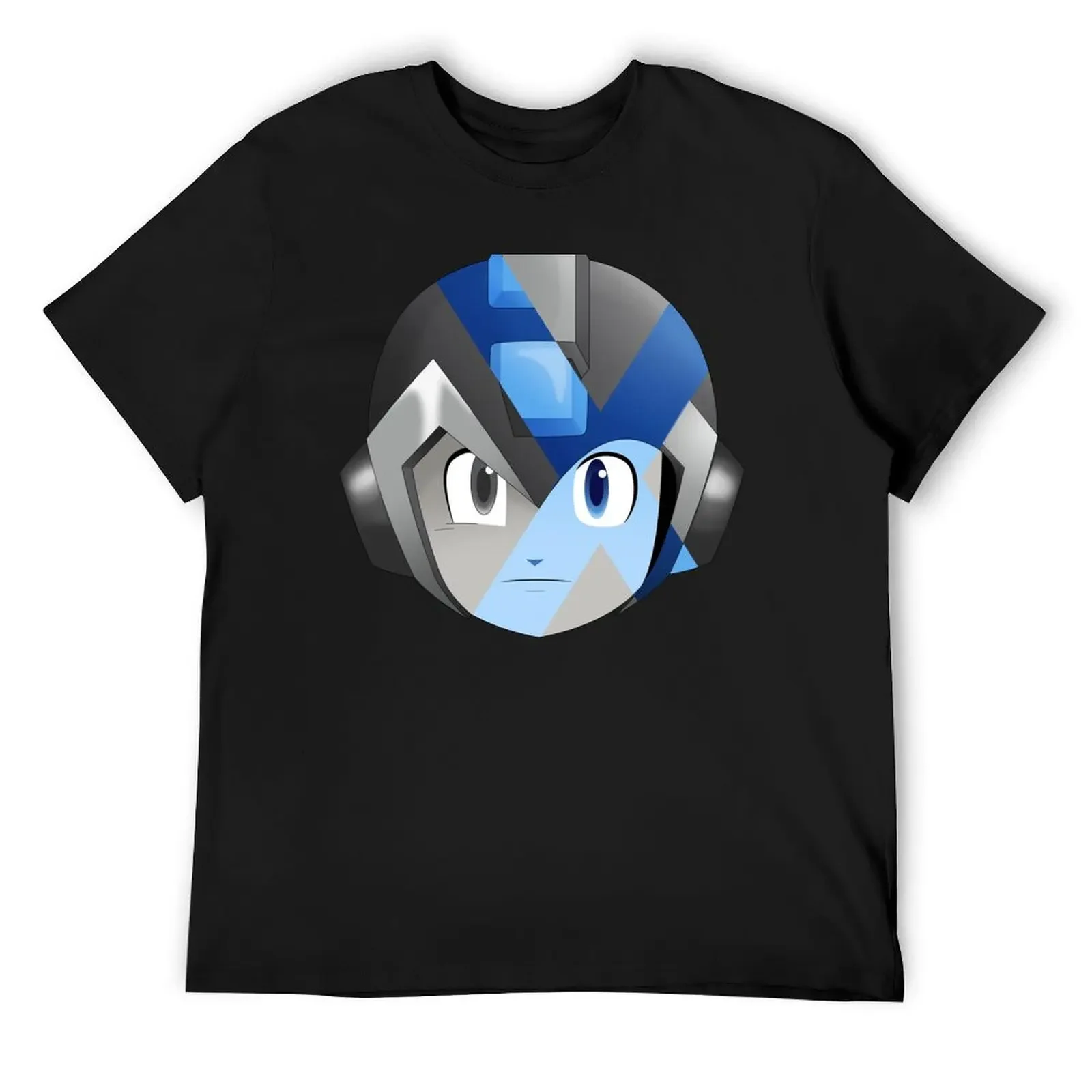 

Футболка X-Megamen, лето 2025 года, винтажная футболка с рисунком, мужские рубашки, футболка с рисунком