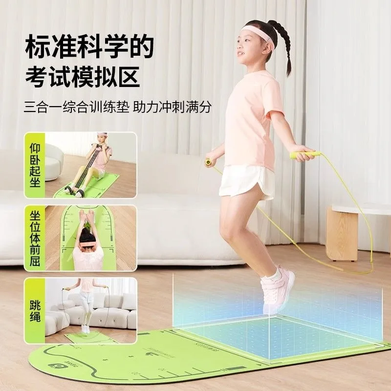 Jump Rope Mat, Shock‑Absorbing Soundproof Anti‑Slip Silent Mat, Indoor Household Professional Sound‑Insulated Fitness Mat