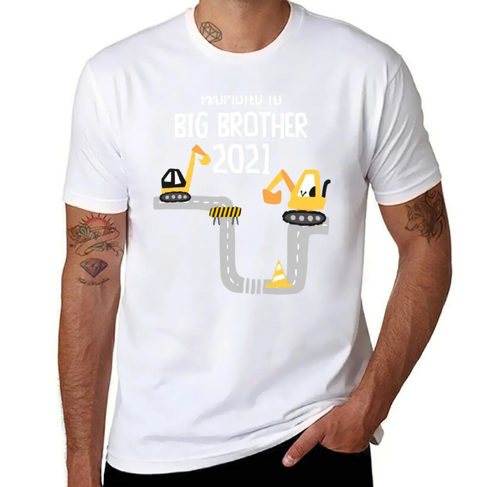 

Promoted to Big Brother 2021 Excavator excavator T-Shirt t shirts with prints man t shirt luxury T-Shirt