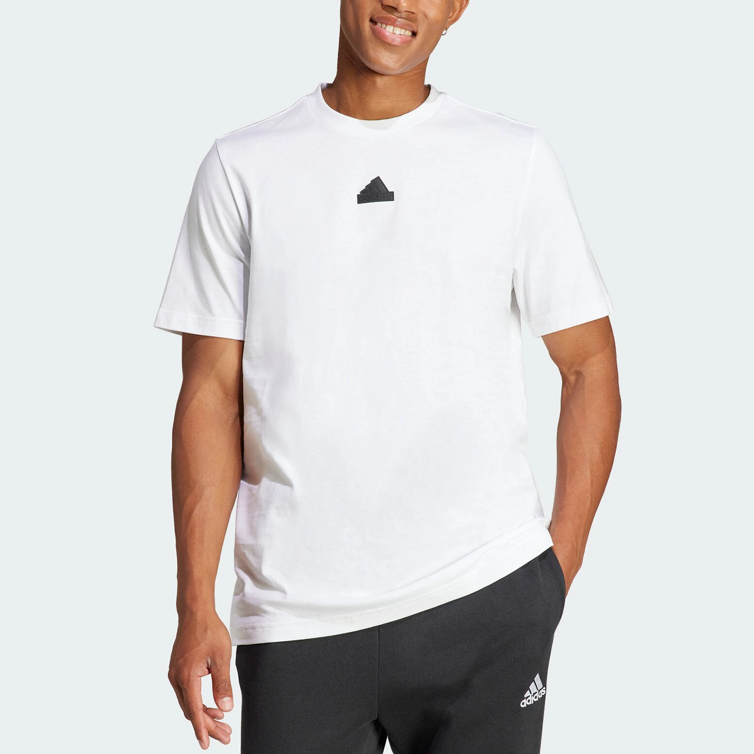 

Adidas Official M FI FRACTAL T Men's Sport Simple T-Shirt IS2854