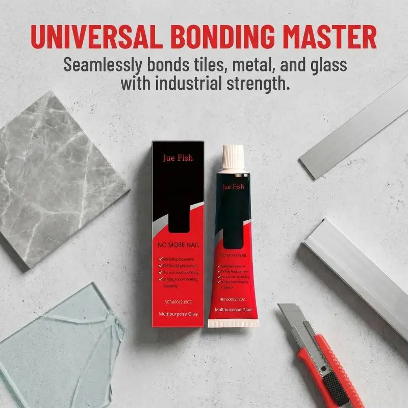 

Клей Jue Fish для тяжелых условий эксплуатации, строительный, безгвоздевой, устойчивый к разрывам, термостойкий, ударопрочный, для плитки, металла, стекла