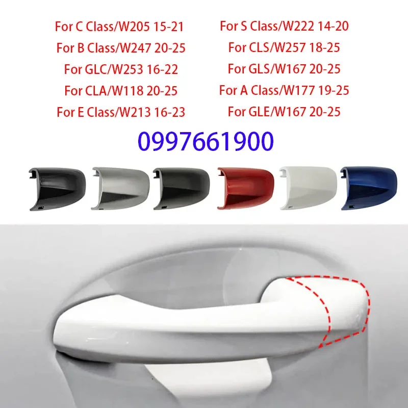 

The door handle cover for Mercedes Benz C-Class E-Class S-Class GLC Class W205 W253 door handle key cover