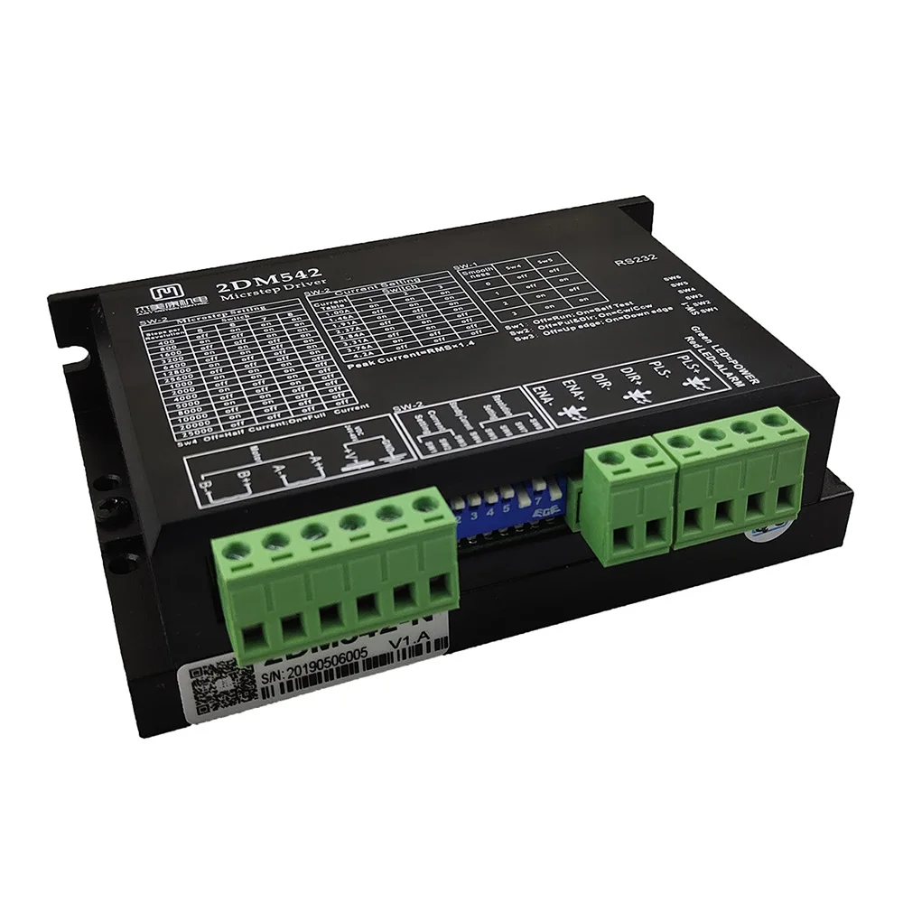 Jmc 2DM542-N Twee-Fase Stappenmotor Driver 42/57 Stappenmotor Controller DC24V-48V 17/23 Stappenmotor Driver Jmc Echt