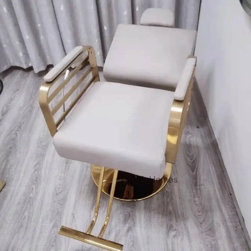 Dressing Salon Chair Bar Recline Beauty Stool Barber Chair Facial Tattoo Silla Barberia Salon Cosmetology Furniture OK50LF