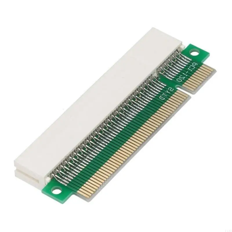 Pci macho para fêmea risers adaptador cartão extensão 180 graus ângulo 32bit cartões conversão reta para 1u chassi f19e