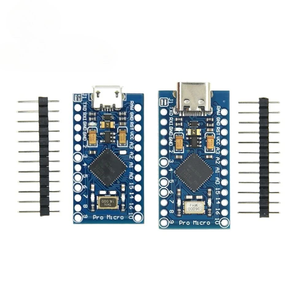 Type-C MICRO USB ATMEGA32U4 Module 5V 16MHz Board For Arduino ATMEGA32U4-AU/MU Controller Pro-Micro Replace Pro Mini
